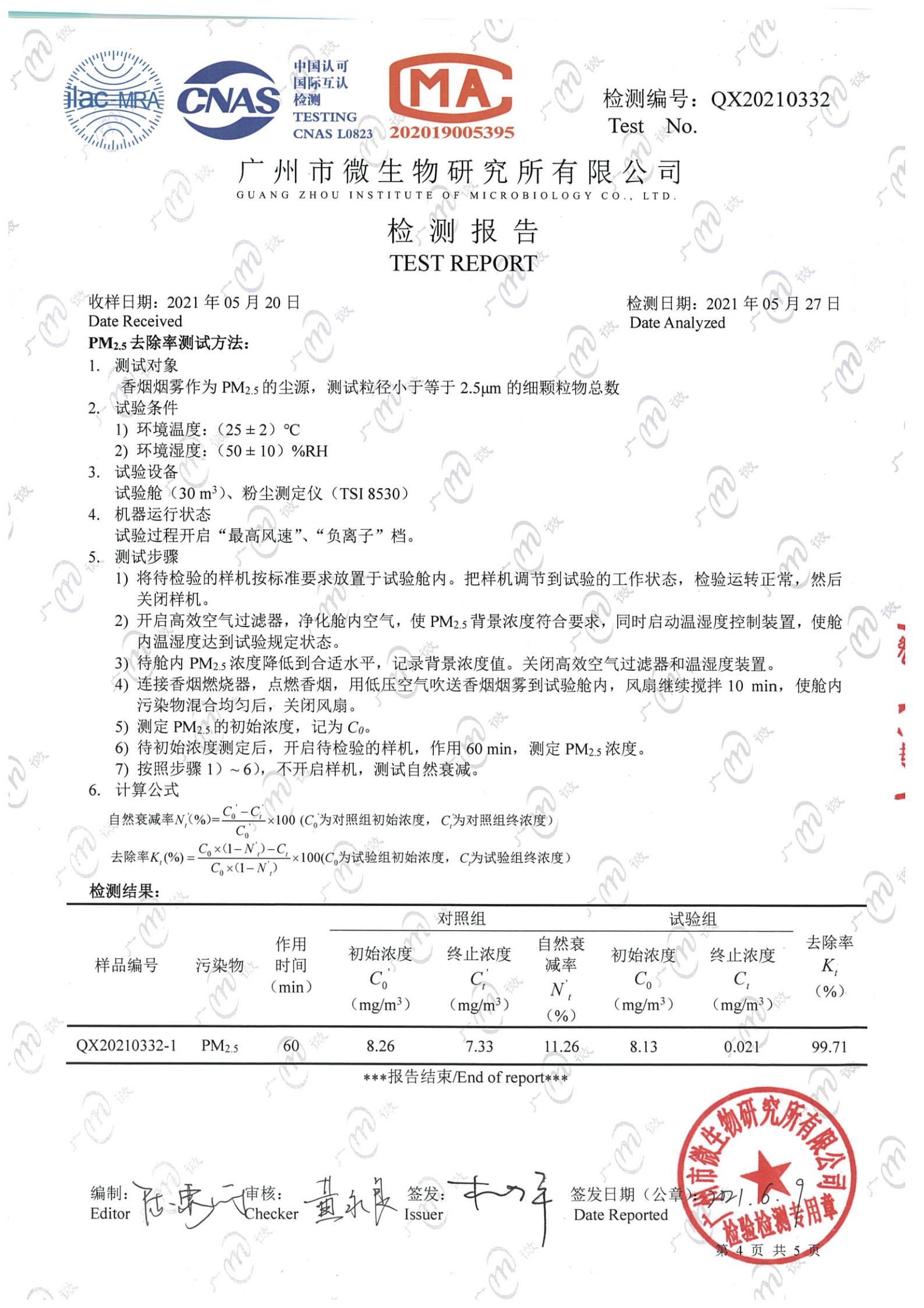  PM2.5 檢測(cè)報(bào)告（02）